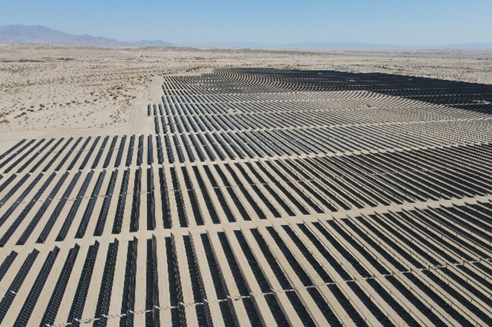 50メガワット（MW）の太陽光発電所
